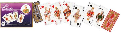 Lady - Piatnik Playing Cards Double Deck