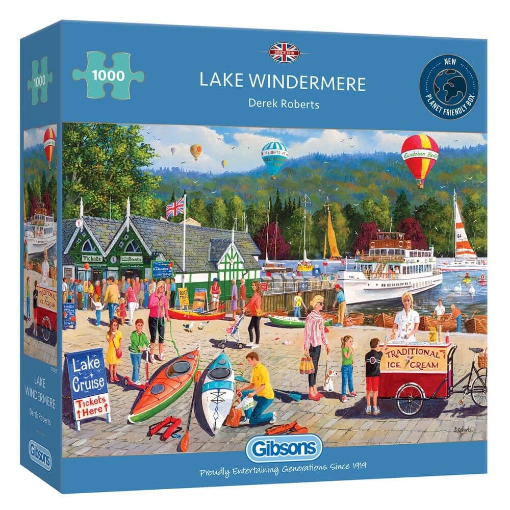 Lake Windermere 1000pc - Gibsons