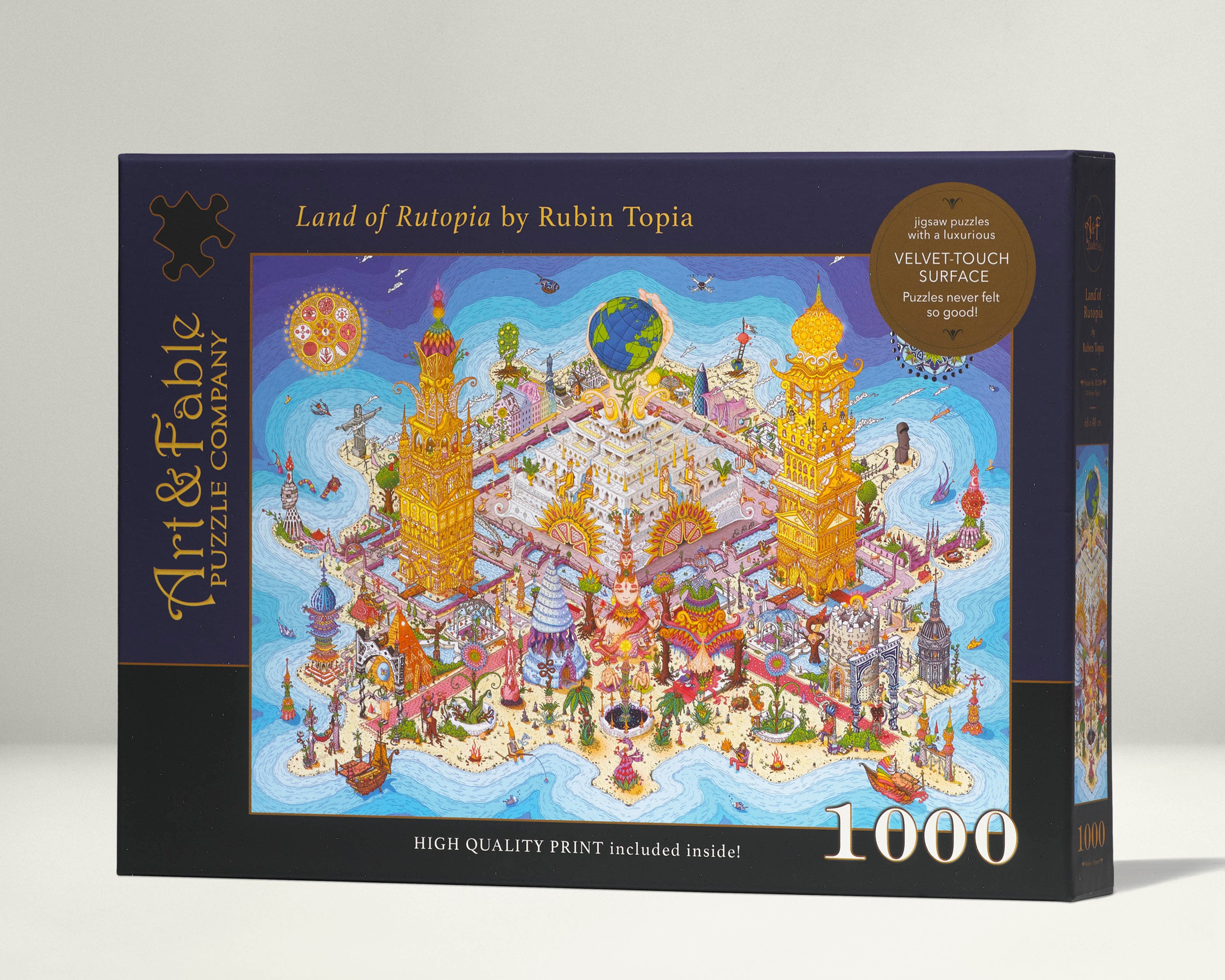 Land of Rutopia by Rubin Topia 1000 Pc