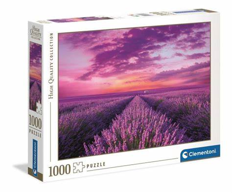 Lavender Field (NEW) - Clementoni 1000pce