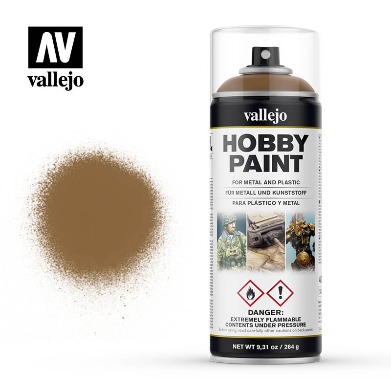 Leather Brown - Aerosol (400ml) - Vallejo