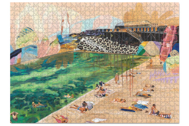 Leopard Rocks - 1000pc puzzle