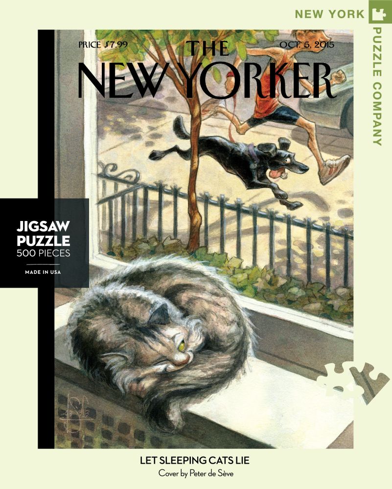 Let Sleeping Cats Lie - The New Yorker 500 pc