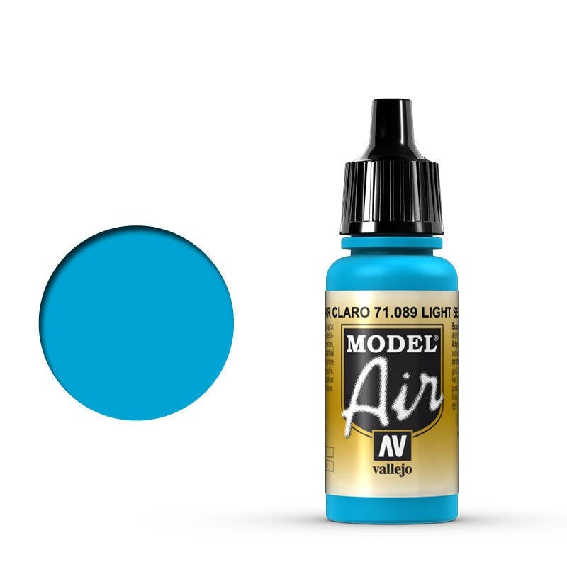 Light Sea Blue 17 ml Vallejo Model Air