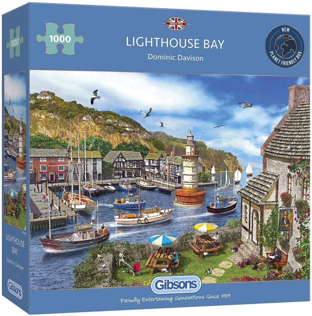 Lighthouse Bay 1000pc - Gibsons