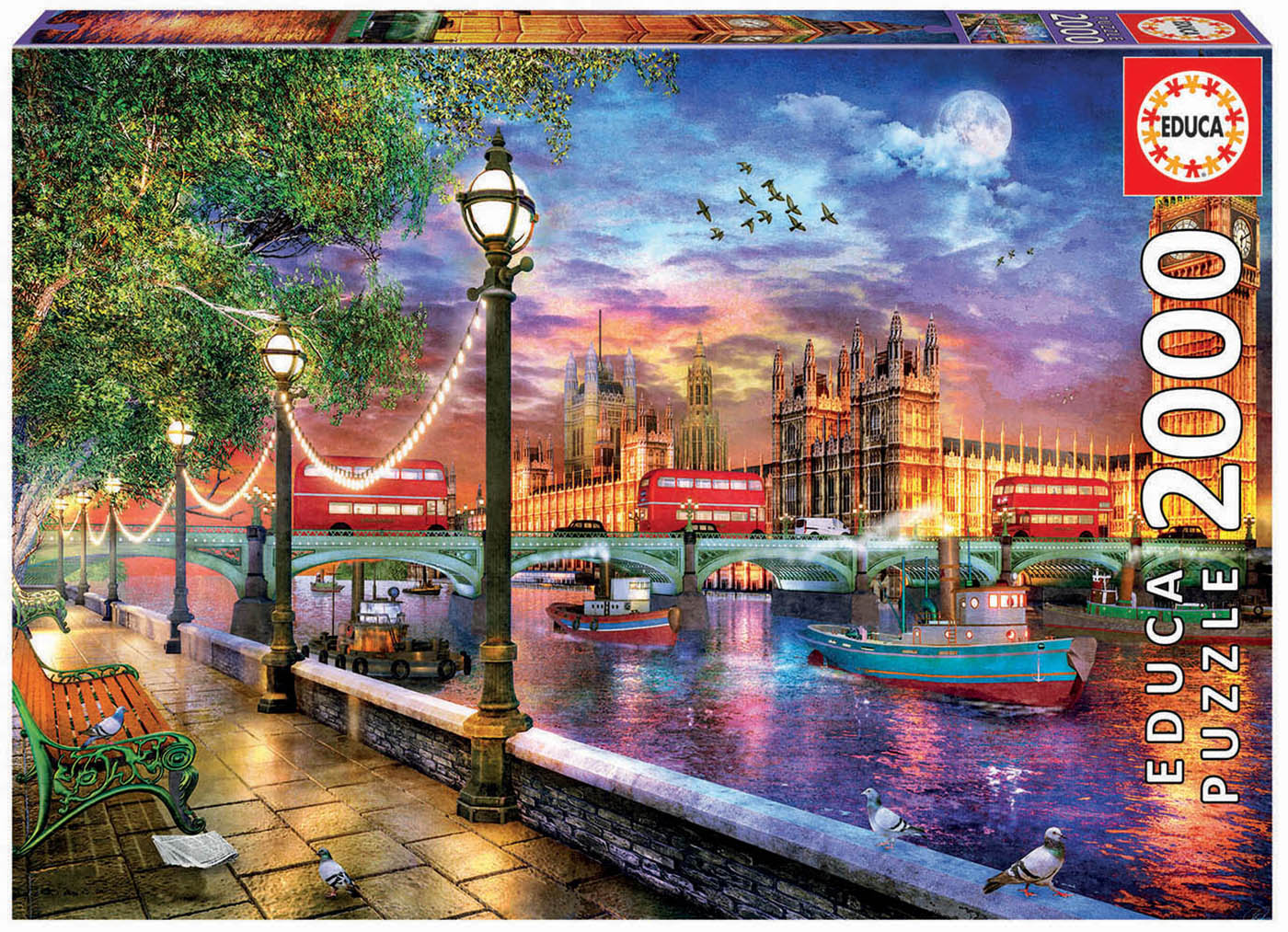 London at Sunset 2000Pc Educa
