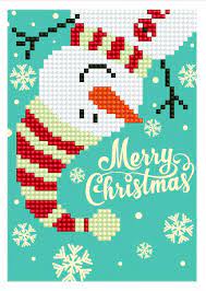 MERRY CHRISTMAS SNOWMAN - DDOTZ