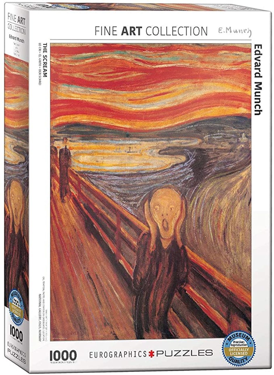 MUNCH, The Scream 1000pc