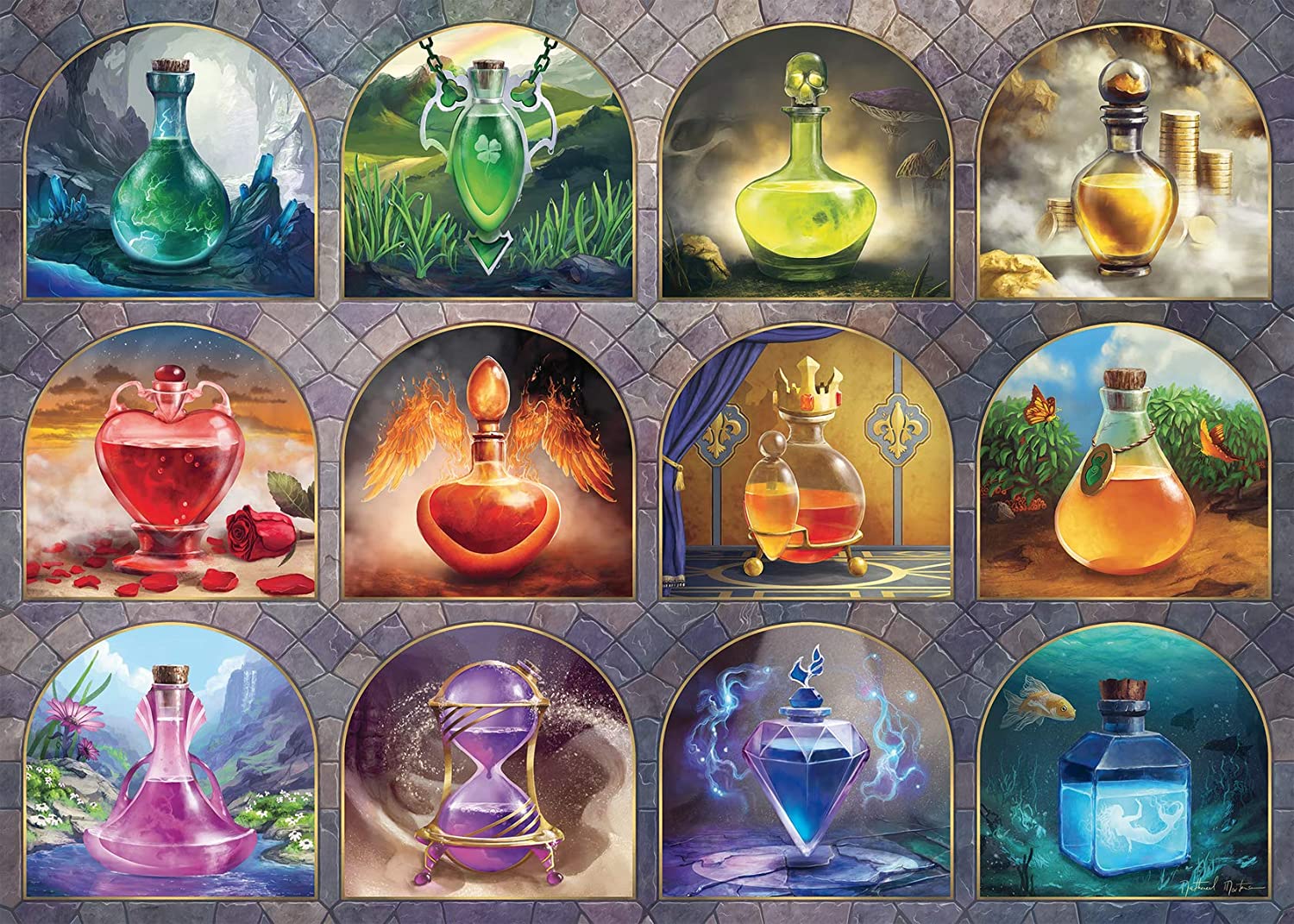 Magical Potions Puzzle 1000pc