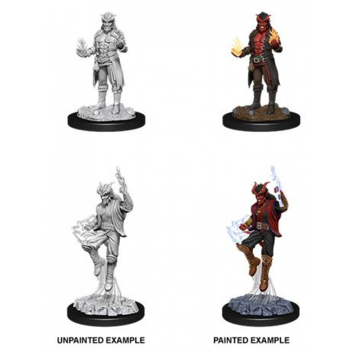 Tiefling Male Sorcerer - D&D Nolzurs Marvelous Unpainted Miniatures