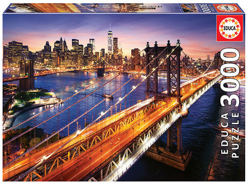 Manhatten At Dusk 3000Pc Educa