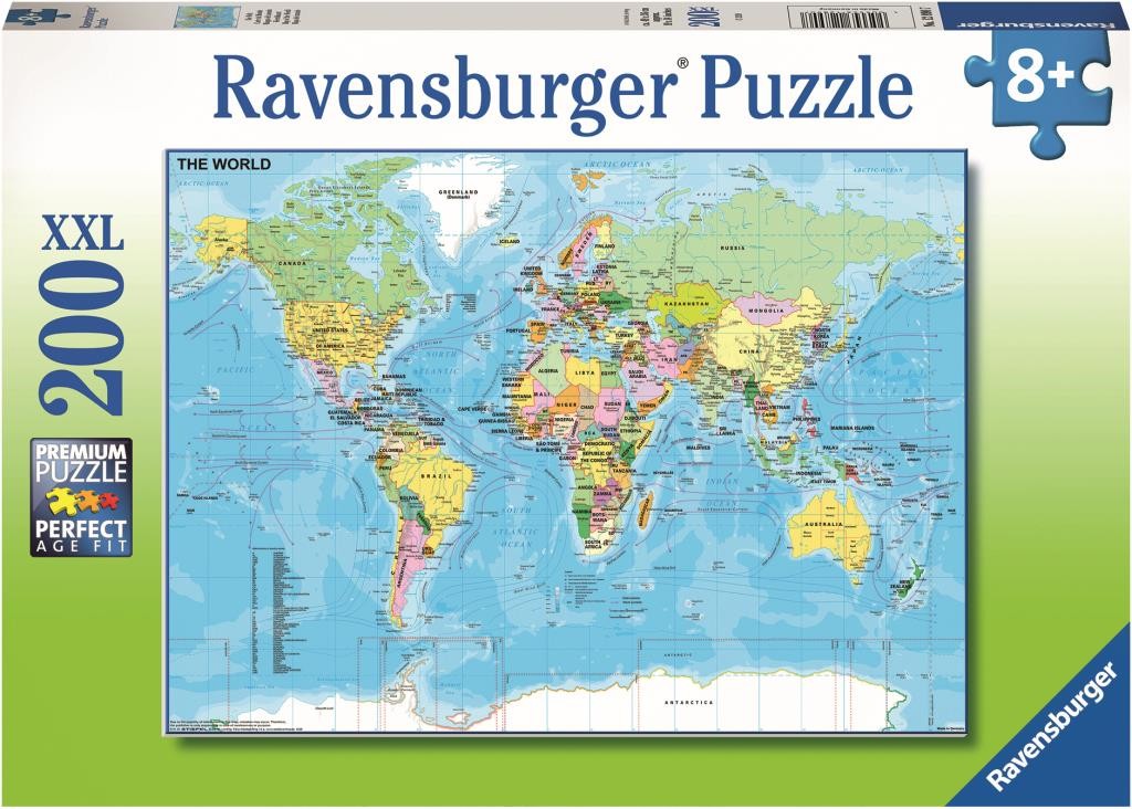 Map of the World 200p - RAVENSBURGER