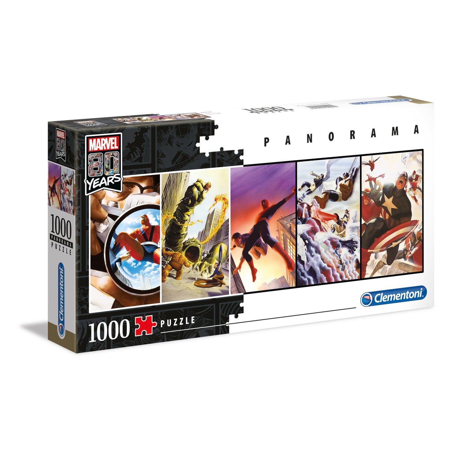 Marvel 80th Anniversary Panorama - Clementoni 1000 pce