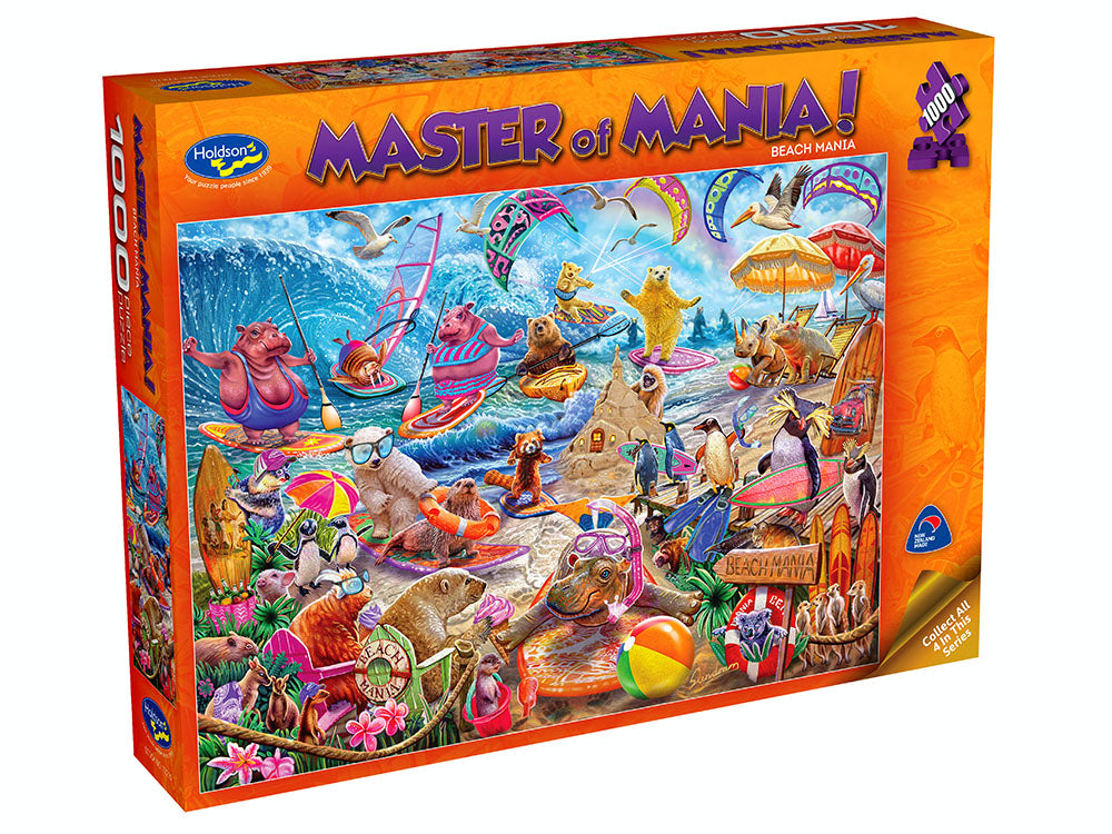 Master of Mania Beach Mania 1000pc HOLDSONS
