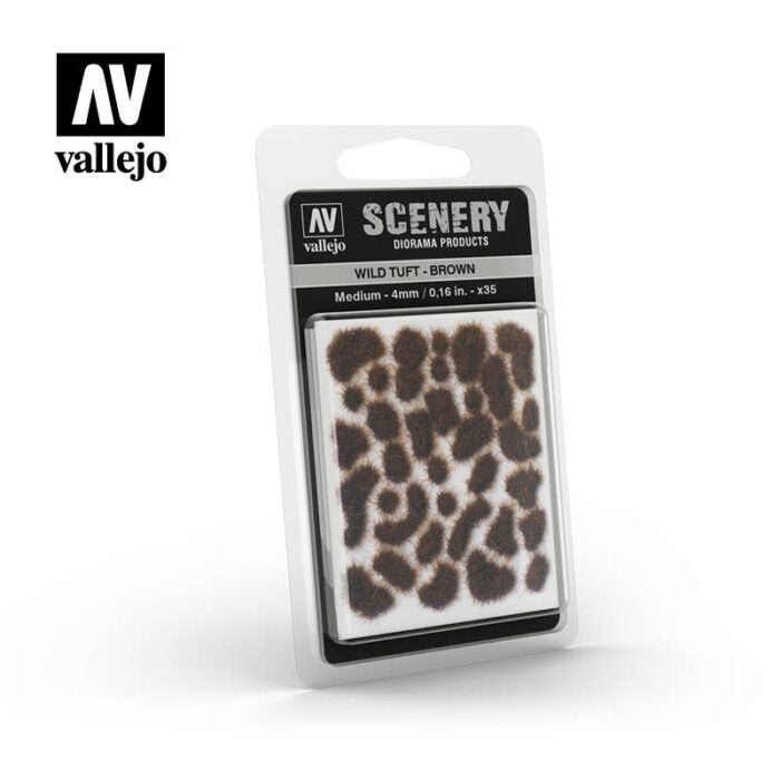 Medium - Brown - Wild Tuft - Scenery - Vallejo