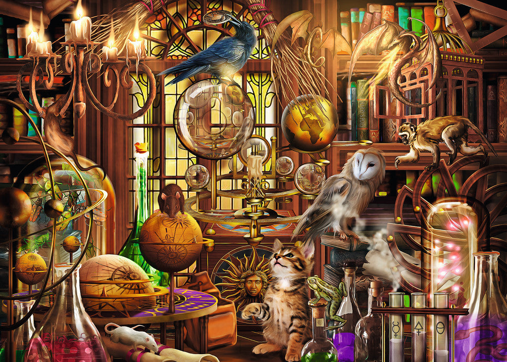 Merlins Laboratory Puzzle 1000Pc