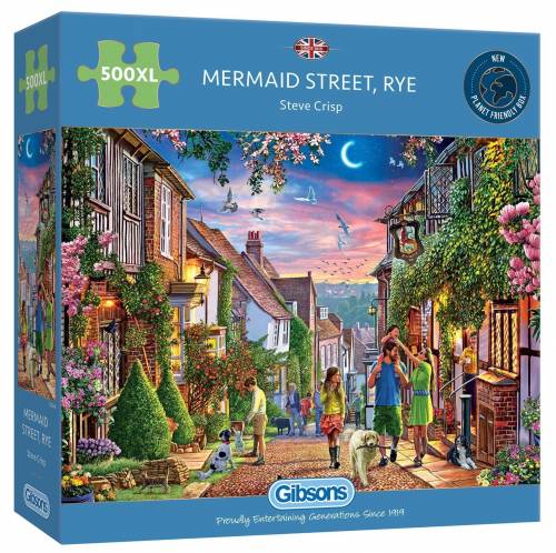 Mermaid Street Rye XL 500pc - Gibsons