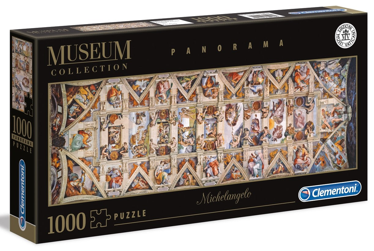 Michaelangelo - The Sistine Chapel Ceiling - Clementoni 1000pce Panorama