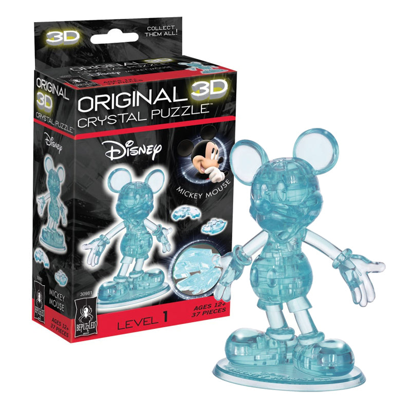 Mickey Mouse - Disney - 3D Crystal Puzzle
