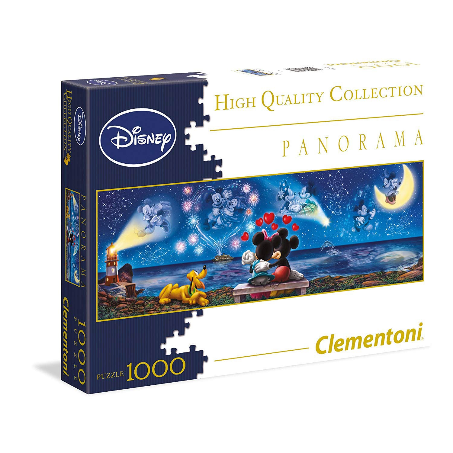 Mickey and Minnie Panorama Disney - Clementoni 1000pce