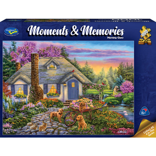 Moments & Memories: Morning Glory 1000pc HOLDSONS