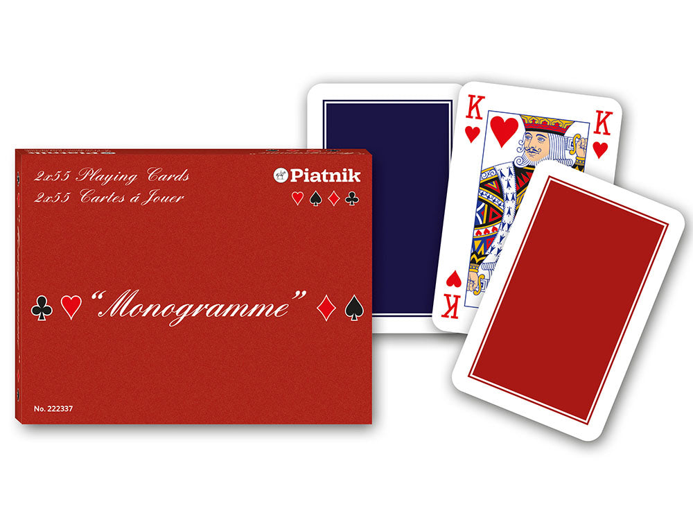 Monogram Deluxe - Piatnik Playing Cards Double Deck