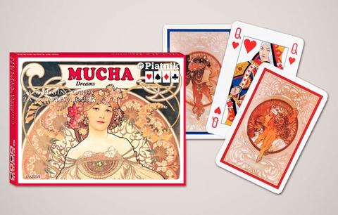 Mucha Dreams - Piatnik Playing Cards Double Deck