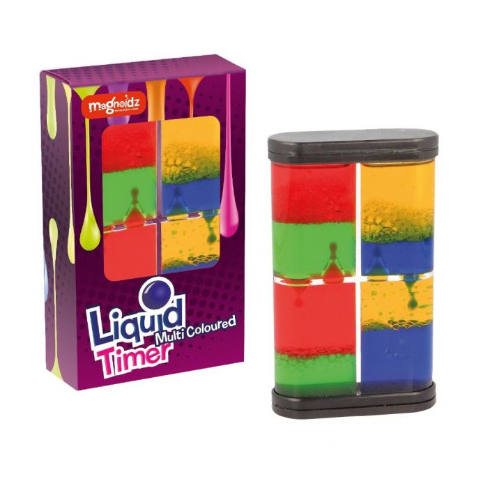 Multi Coloured Liquid Timer - Magnoidz