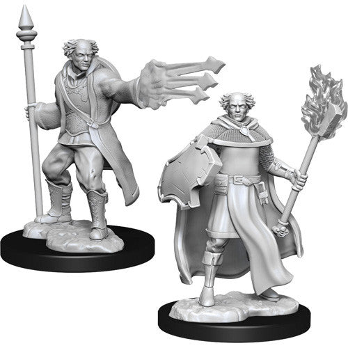Multiclass Male Cleric + Wizard - D&D Nolzurs Marvelous Unpainted Miniatures