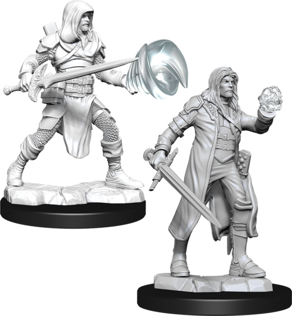 Multiclass Male Fighter + Wizard - D&D Nolzurs Marvelous Unpainted Miniatures