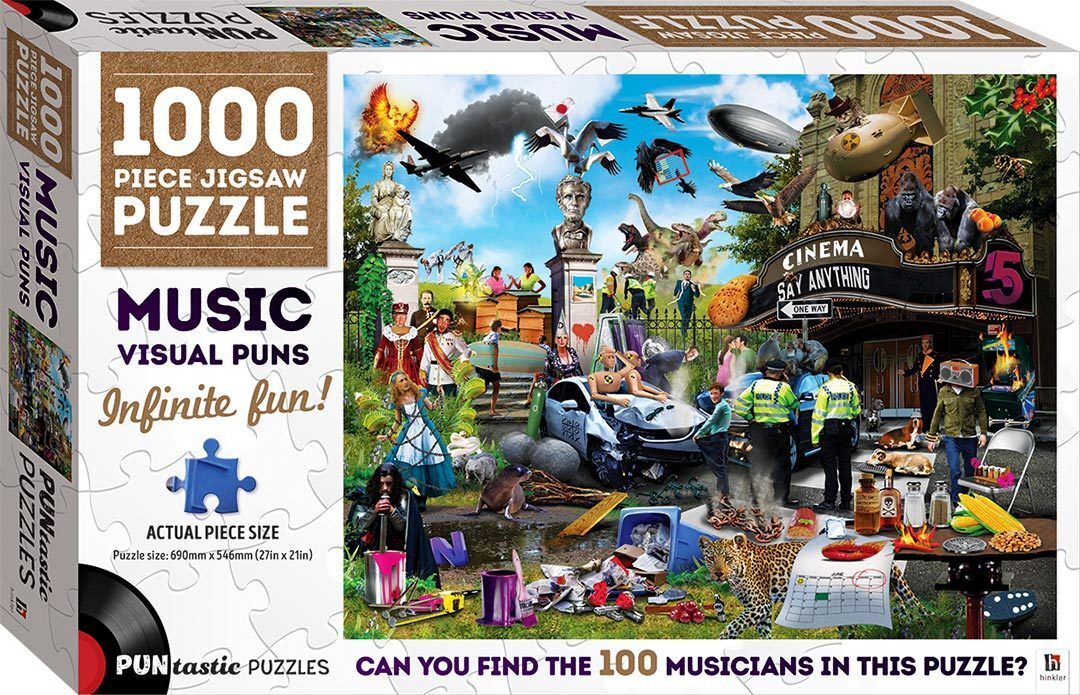 Music- Puntastic Puzzles 1000pc