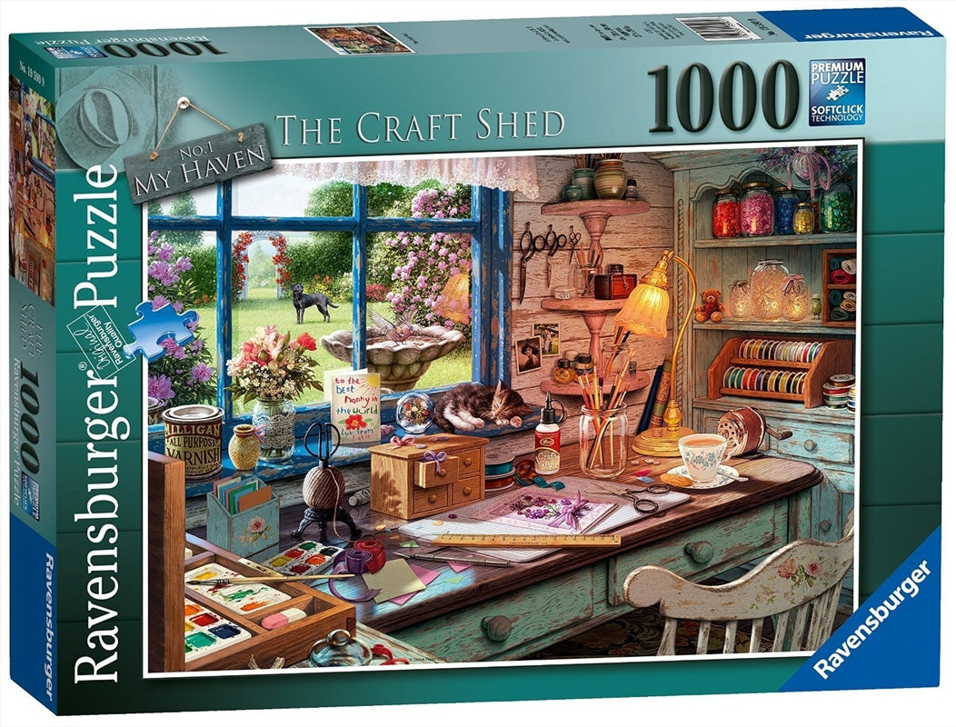 My Haven No 1 The Craft Shed 1000p - RAVENSBURGER