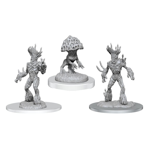 Myconid Sovereign & Sprouts - D&D Nolzurs Marvelous Unpainted Miniatures