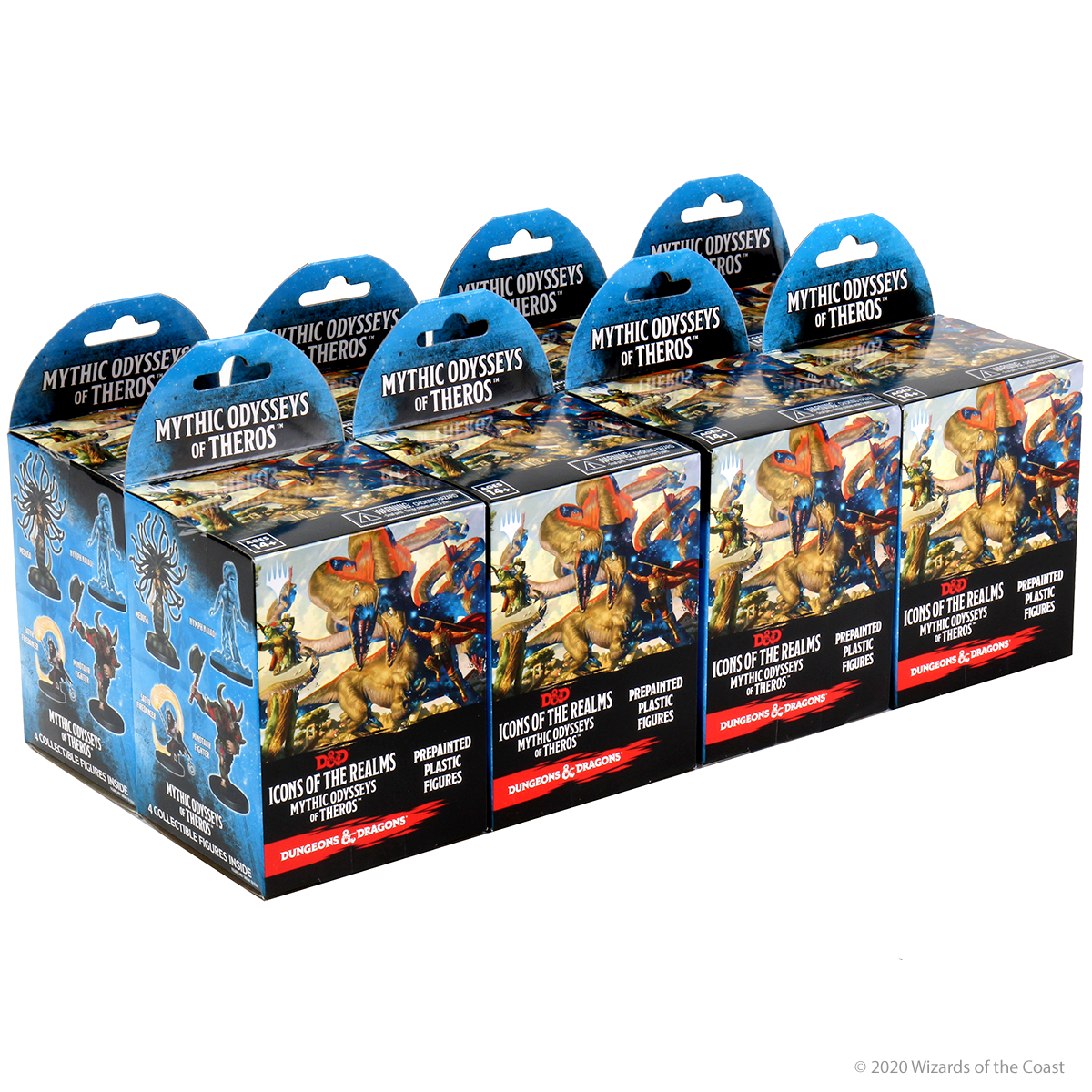 Mythic Odessys of Theros - Booster Brick - D&D - Icons of the Realm Minis