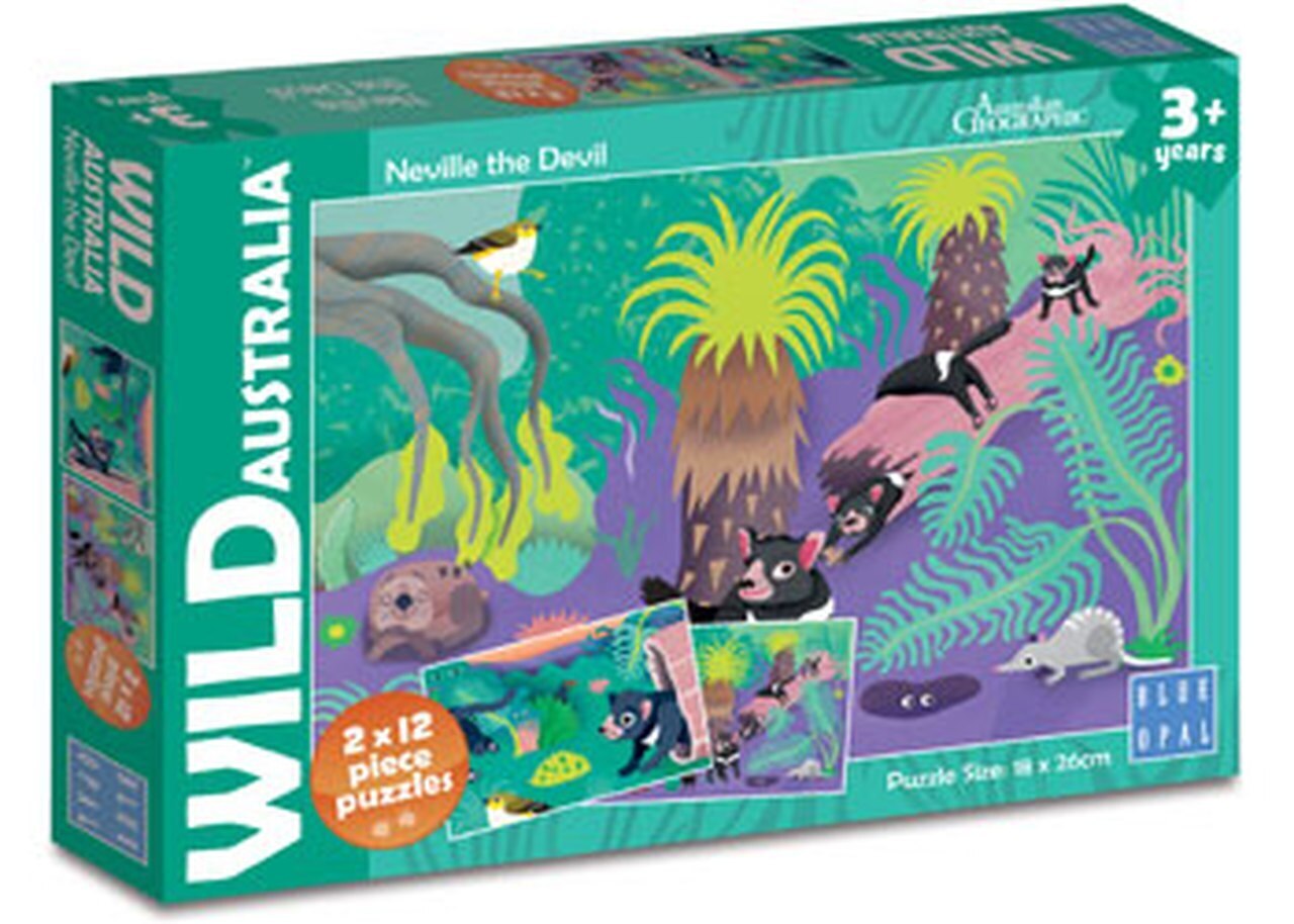 Neville the Devil- 2x12 BlueOpal Puzzle