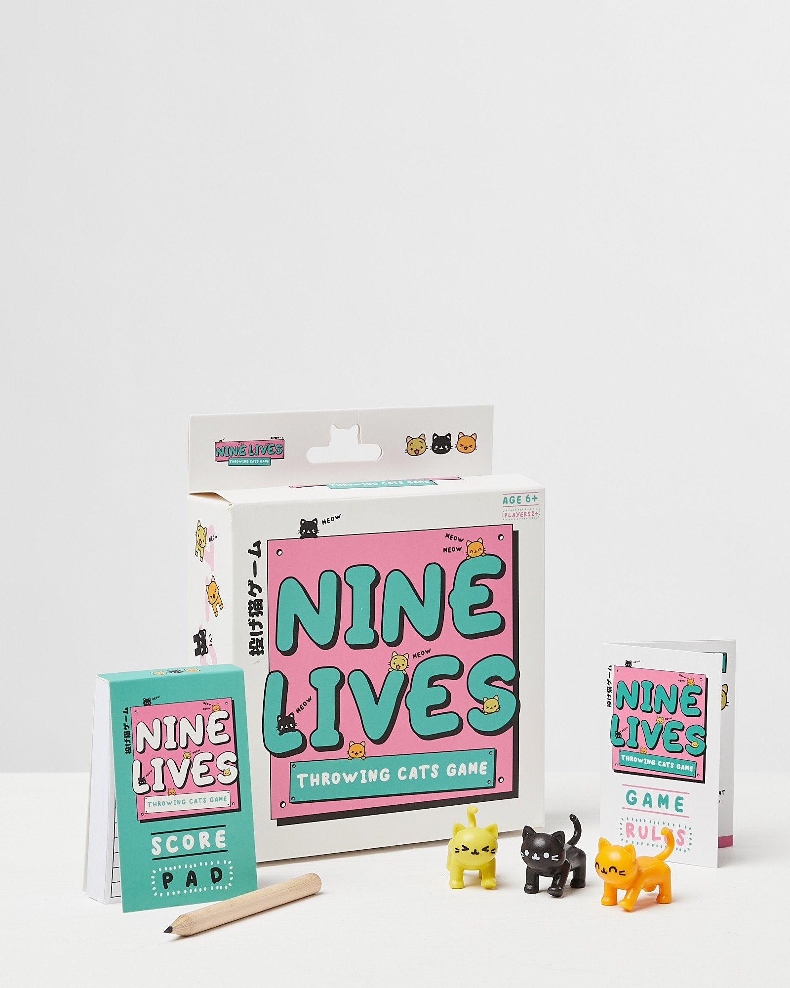 Nine Lives - Throwing Cats Game