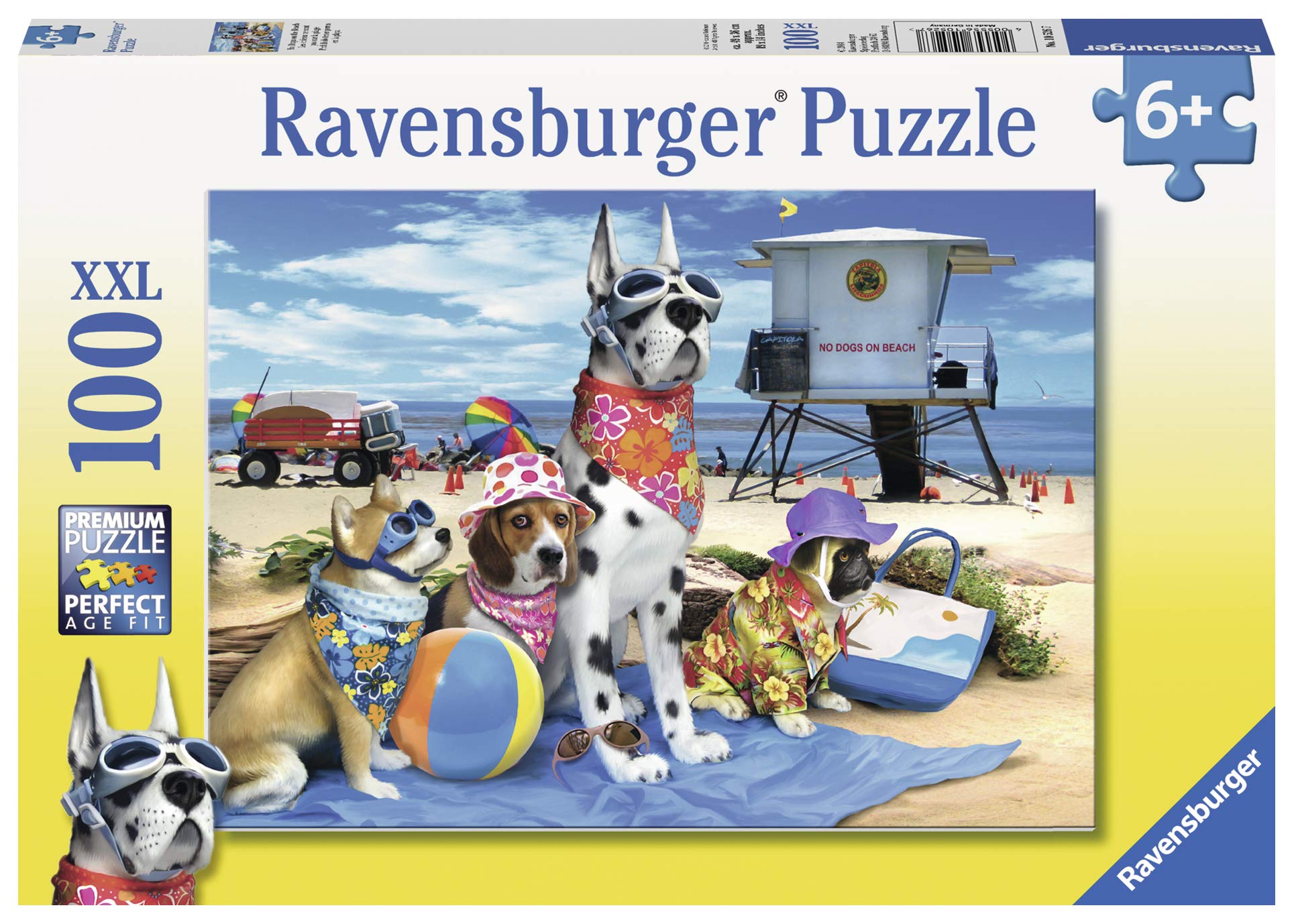 No Dogs on the Beach Puzzle 100pc
