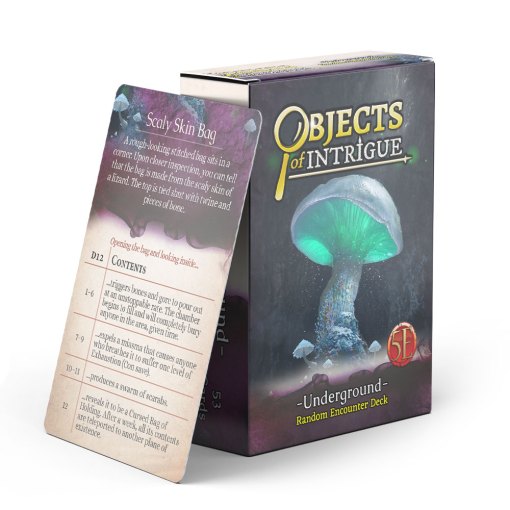 Objects of Intrigue - Underground: D&D 5E