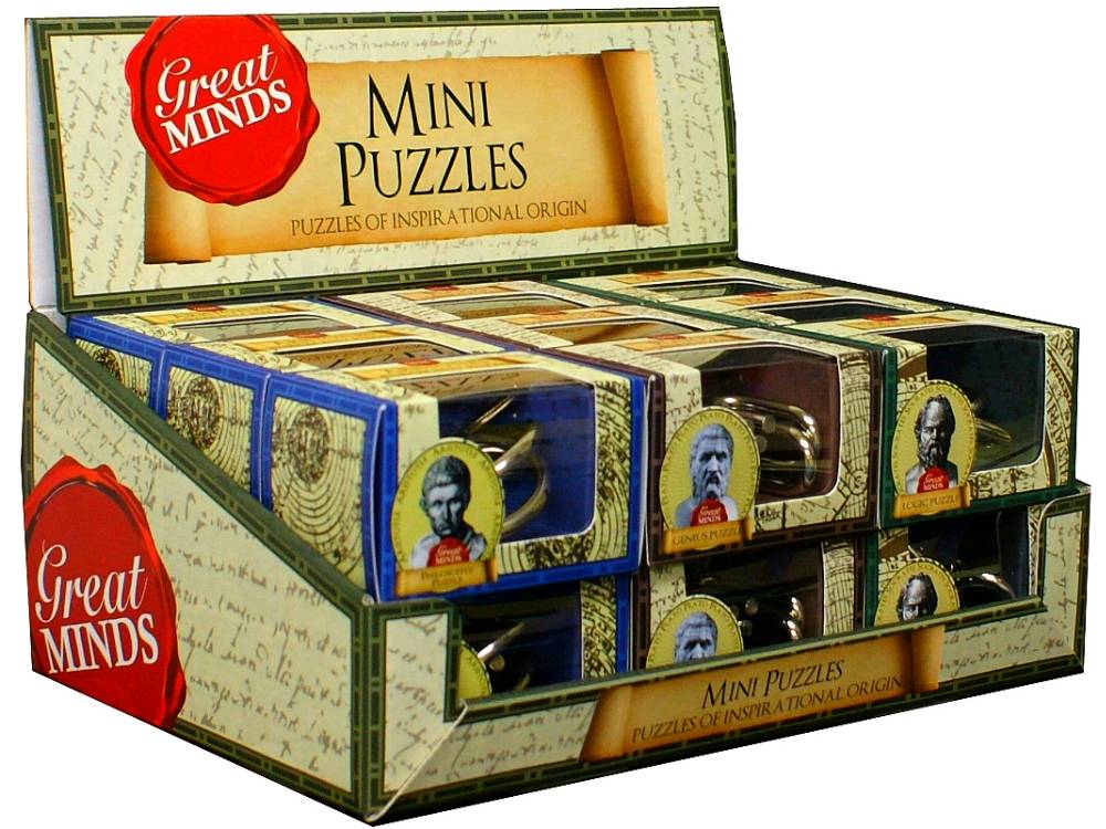 Great Minds Mini Metal - Socrates, Platos, Aristotles