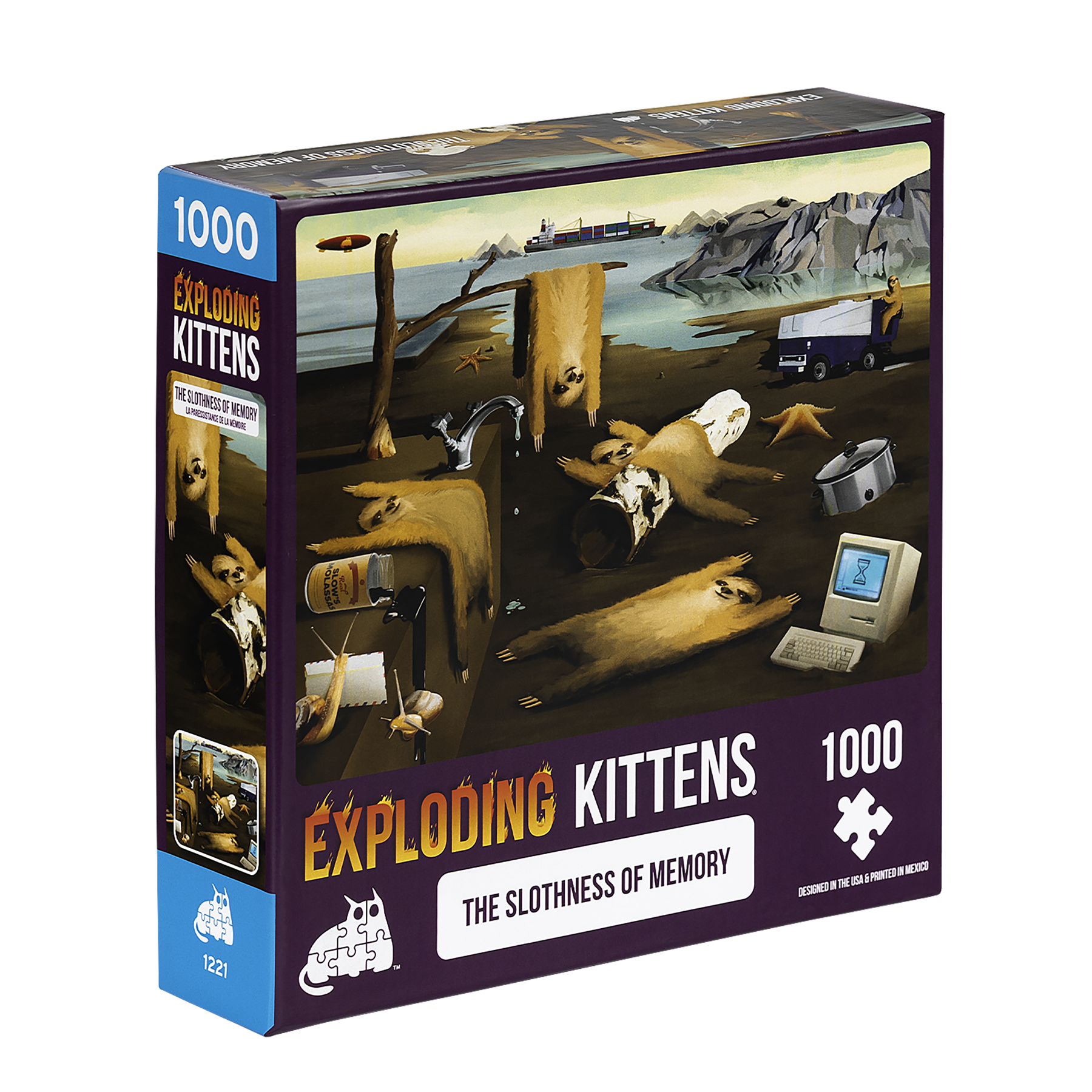 Slothness of Memory - Exploding Kittens Puzzle 1000pc