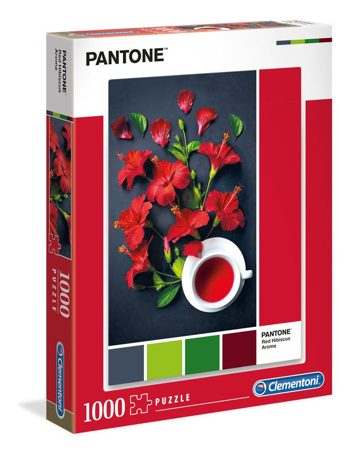 Red Hibiscus Aroma - Clementoni 1000pce