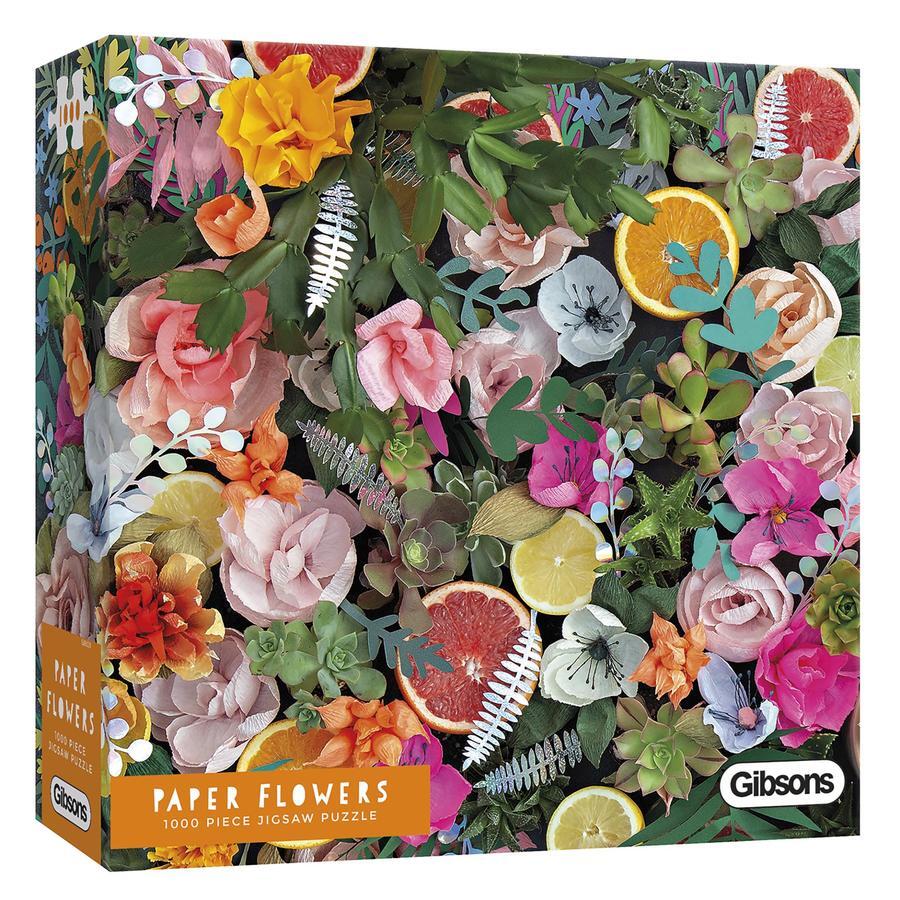 Paper Flowers 1000pc - Gibsons