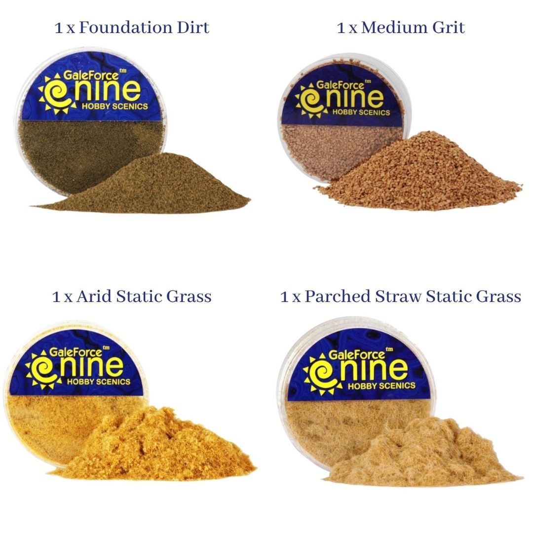 Parched Pasture Basing Kit 4in1 - GF9 HObby