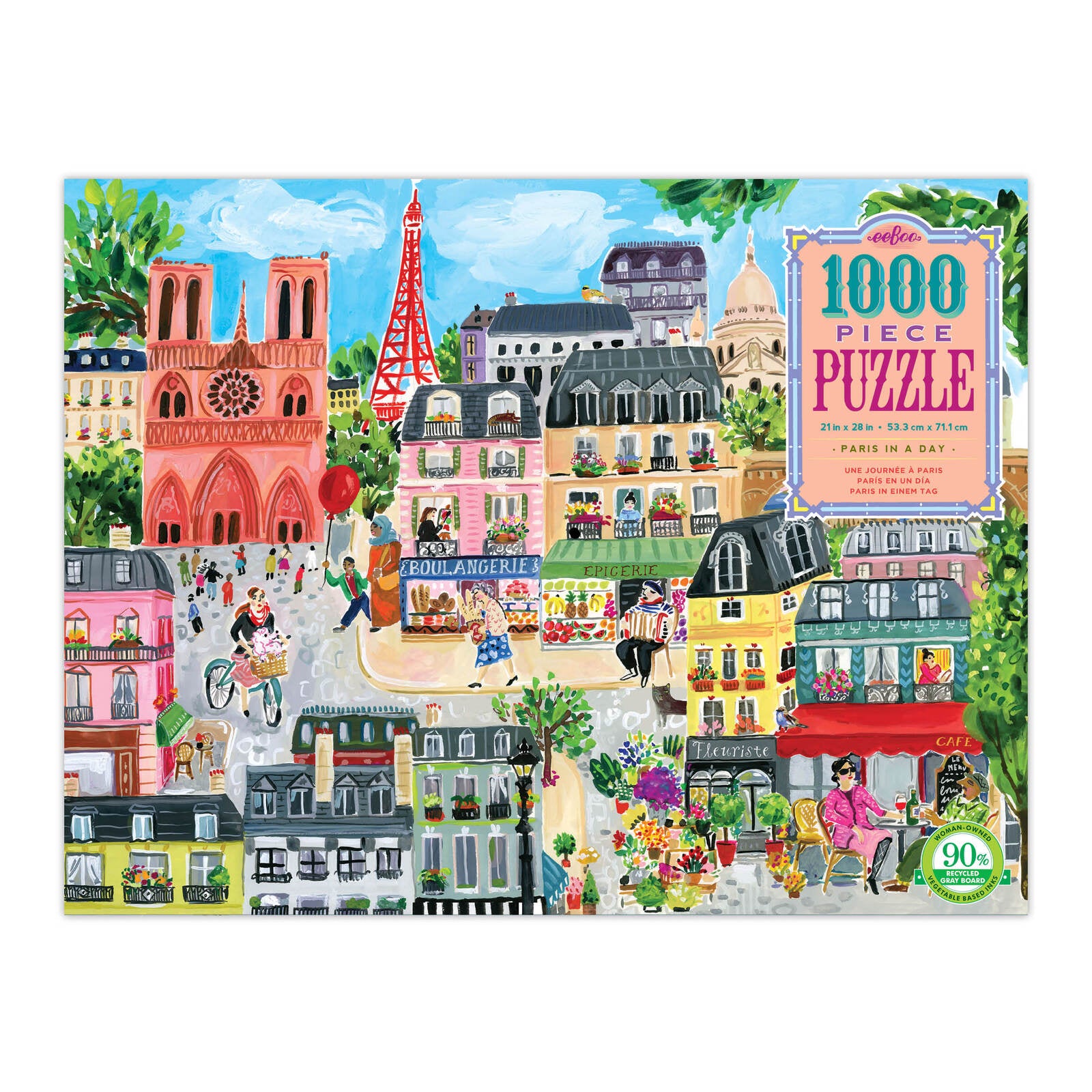 Paris in a Day - 1000pc