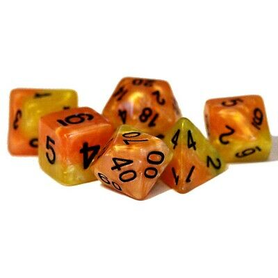 Phoenix - Halfsies - Upgraded Dice Case 7-Die Set