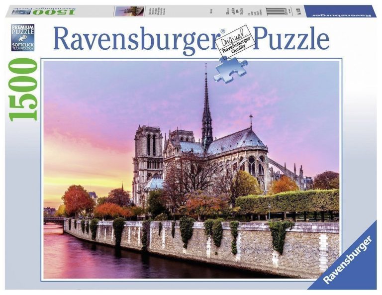 Picturesque Notre Dame Puzzle 1500pc
