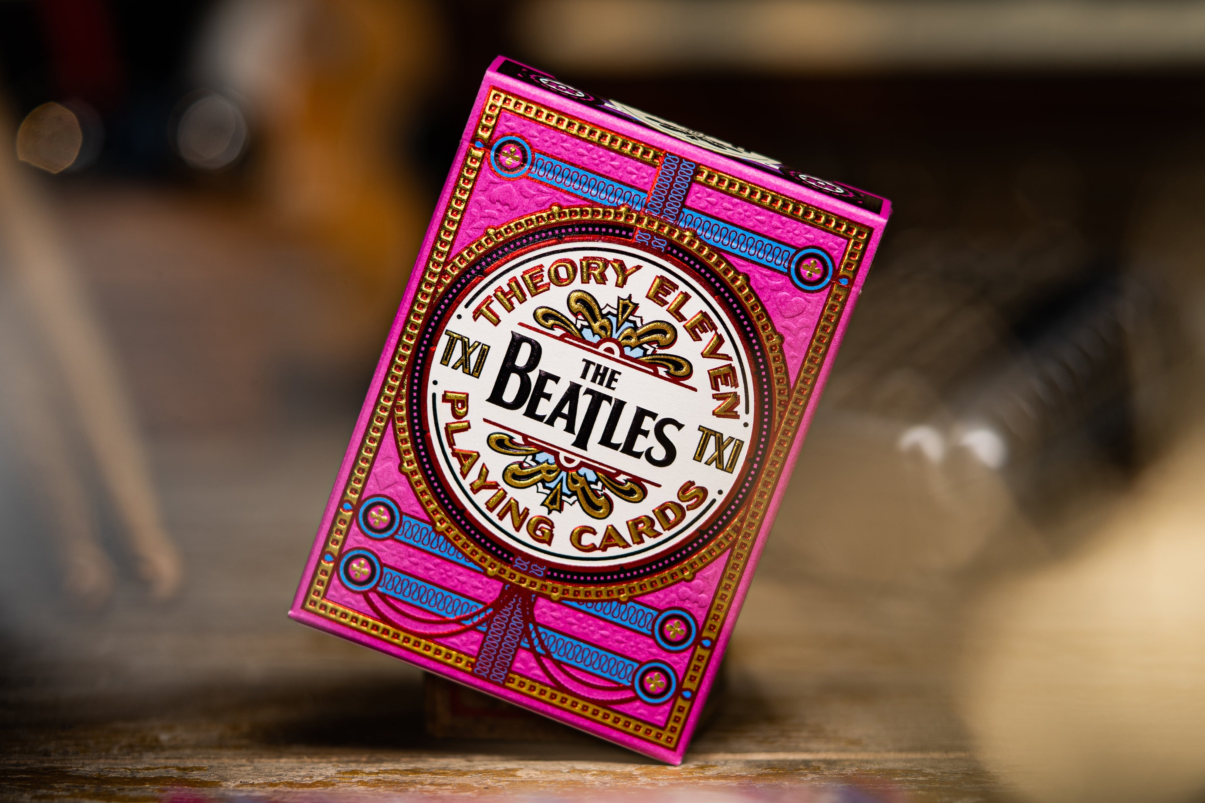 Pink- Beatles Playing Cards - Theory 11