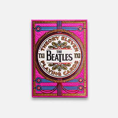Pink - The Beatles Playing Cards
