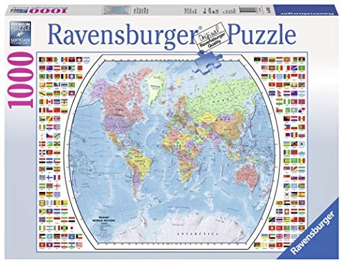 Political World Map Puzzle 1000pc