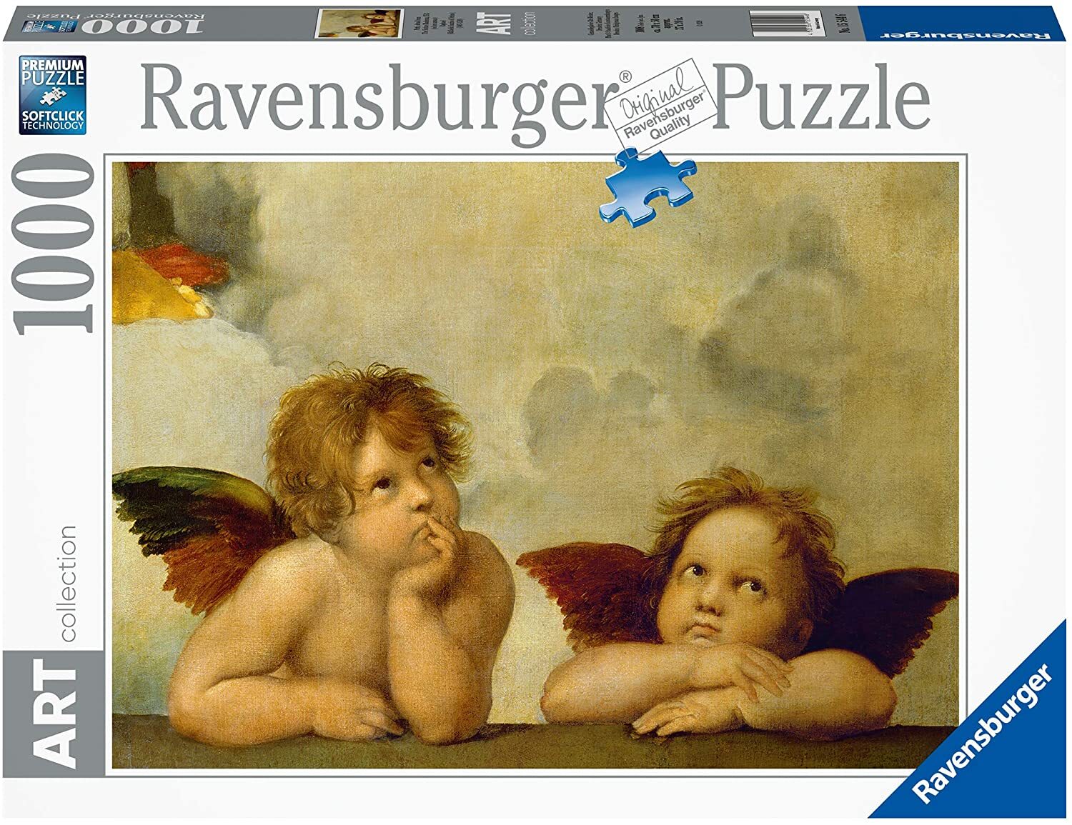 Putti Detail Sistine Madonna 1000pc